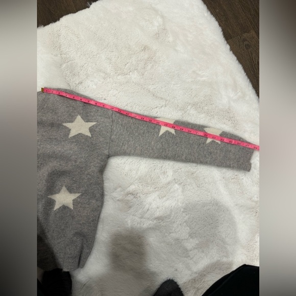 Magaschoni 100% Cashmere Star Pullover Sweater Size MEDIUM - Picture 7 of 10